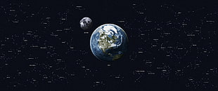 earth illustration HD wallpaper