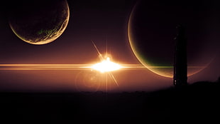 outer space wall art