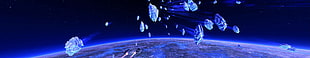 asteroids sketch wallpaper, SWTOR, Star Wars: The Old Republic, space HD wallpaper