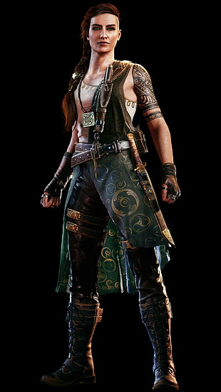 female anime character, Gears of War 4, consoles