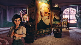 Our Prophet poster, video games, BioShock, BioShock Infinite