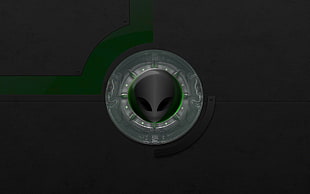 Alienware logo, aliens