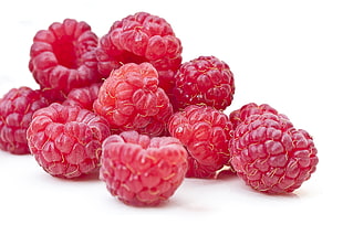 twelve raspberries