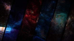 galaxy digital wallpaper, galaxy, stars, universe, sky