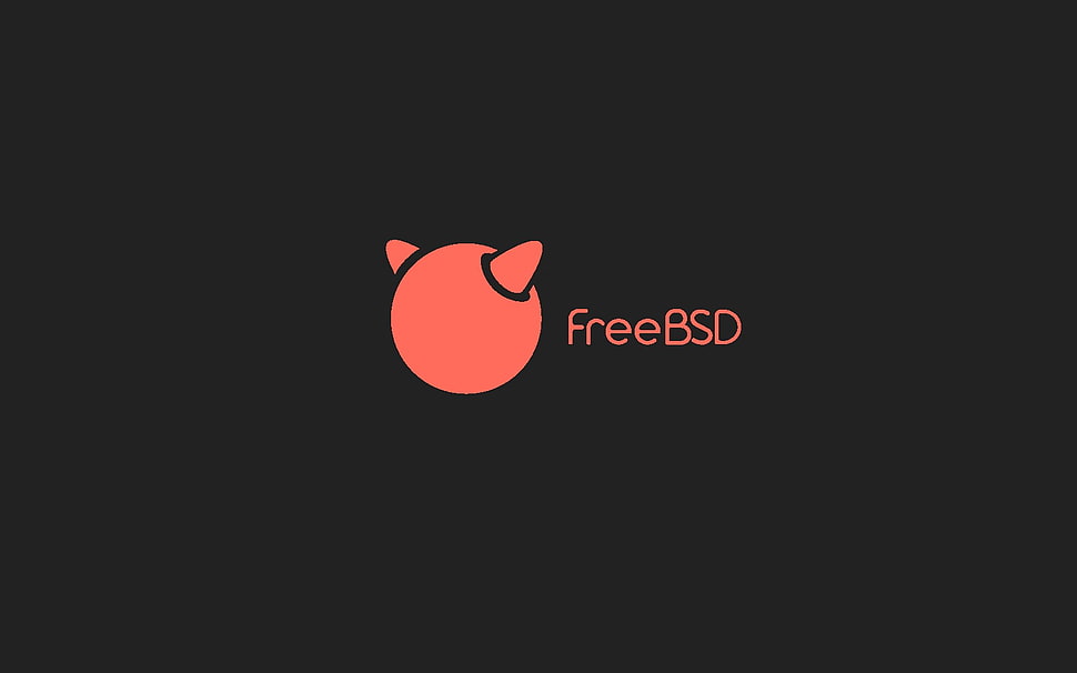 FreeBSD logo, freebsd, bsd, Unix HD wallpaper