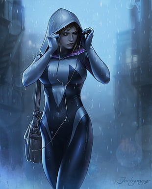 Marvel Spider-Gwen illustration