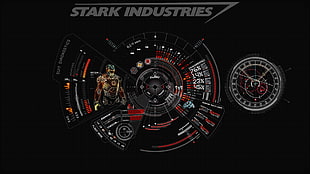 Stark Industries logo, Iron Man HD wallpaper