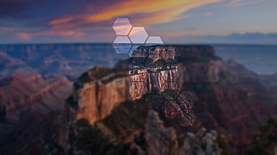 cliff, mountains, Grand Canyon, landscape