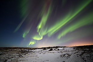 aurora borealis photography, iceland HD wallpaper