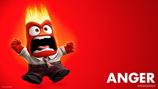 Inside Out Anger wallpaper, Inside Out, anger