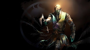 Mortal Combat character digital wallpaper, chameleons, Mortal Kombat HD wallpaper