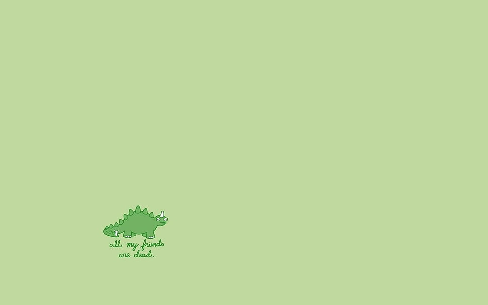 dinosaurs, depressing HD wallpaper