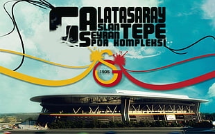 Galatasaray 1905 poster, Galatasaray S.K., soccer clubs HD wallpaper