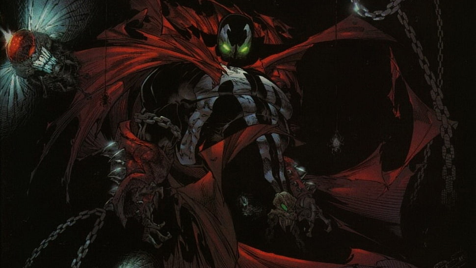 Marvel Venom illustration, comics, Spawn HD wallpaper