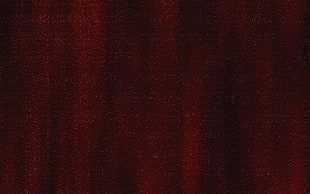 red textile