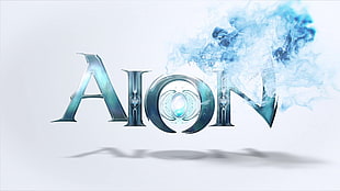Aion logo, Aion, Aion Online, video games, typography