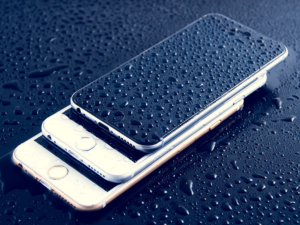 three iPhone 6 HD wallpaper