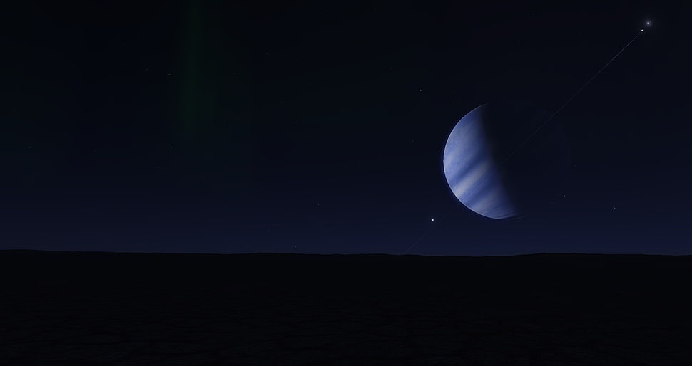 blue planet wallpaper, space, planet, Space Engine, world HD wallpaper