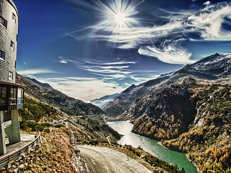 landscape photograph HD wallpaper