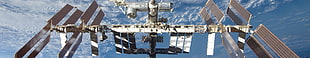 gray space satellite, International Space Station, ISS, NASA, space HD wallpaper