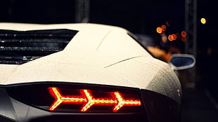 Lamborghini Aventador, Lamborghini, Lamborghini Aventador, Hypercar, rain HD wallpaper