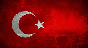 flag of Turkey digital wallpaper, Turkey, flag