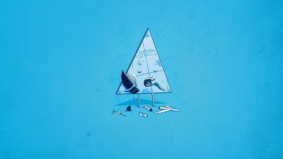 Bermuda Triangle poster HD wallpaper