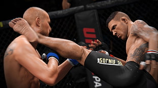 UFC game console HD wallpaper