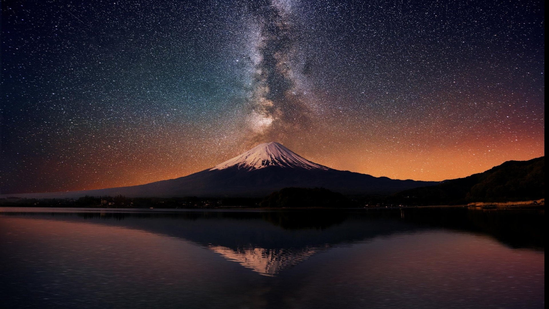 milky way above Mt. Kilimanjaro at night