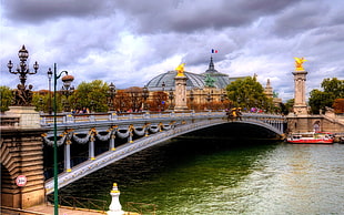 Bridge,  River,  City,  Landscape HD wallpaper
