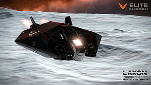 Elite Dangerous Lakon ship poster, Elite: Dangerous, ASP Explorer, video games, Space Simulator