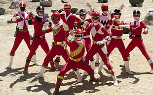 red Power Ranger lot, Power Rangers, TV