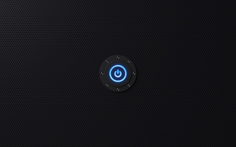 black speaker HD wallpaper
