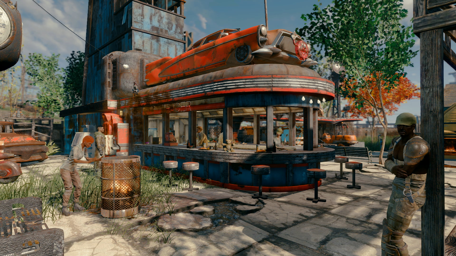 Fallout 4 лучшие города фото 95