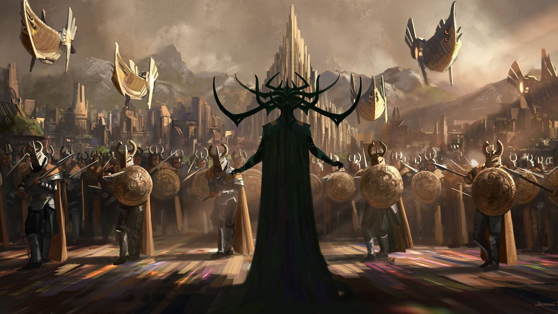 Hela in Thor Ragnarok