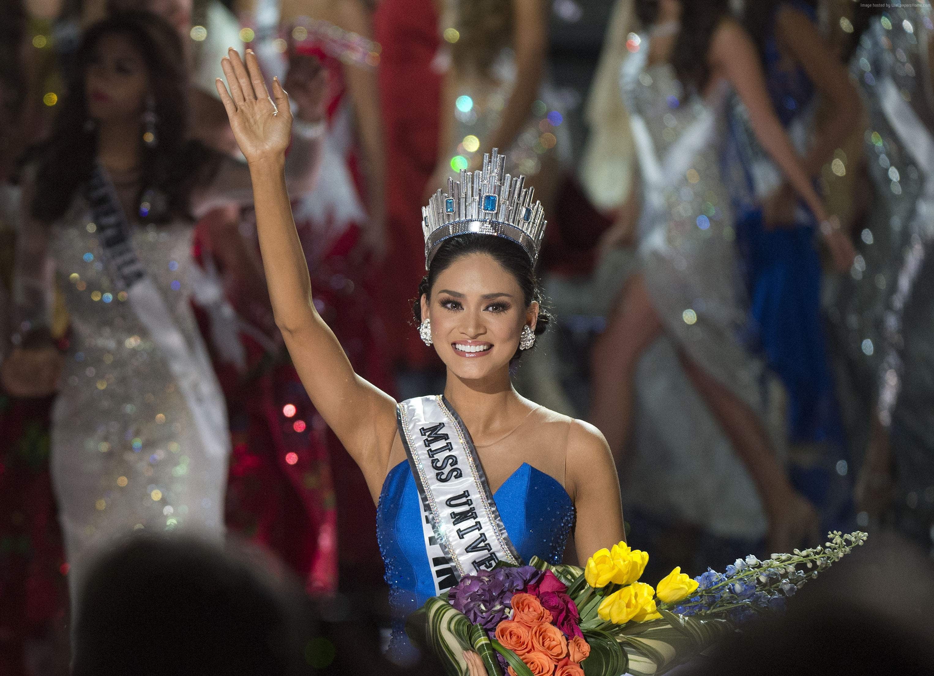 Pia Wurtzbach Miss Universe 2015 Hd Wallpaper Wallpaper Flare