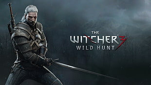 The Witcher 3 poster, The Witcher, The Witcher 3: Wild Hunt, Geralt of Rivia, video games HD wallpaper