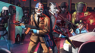 comic book strip, overkill HD wallpaper