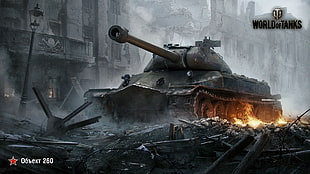World Tanks digital wallpaper, World of Tanks, Object 260 HD wallpaper