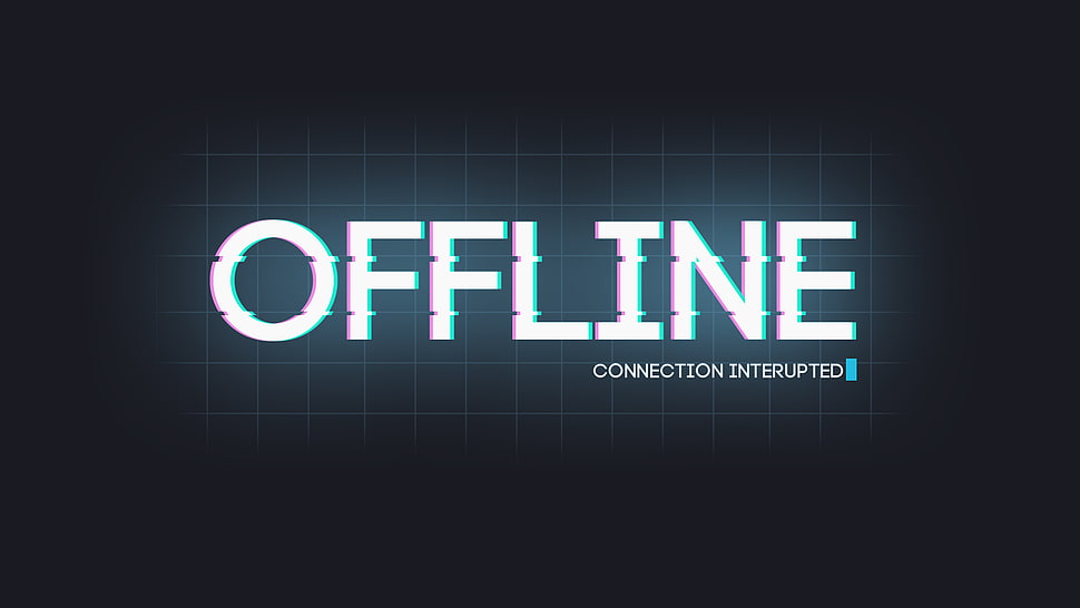 Offline screen display HD wallpaper