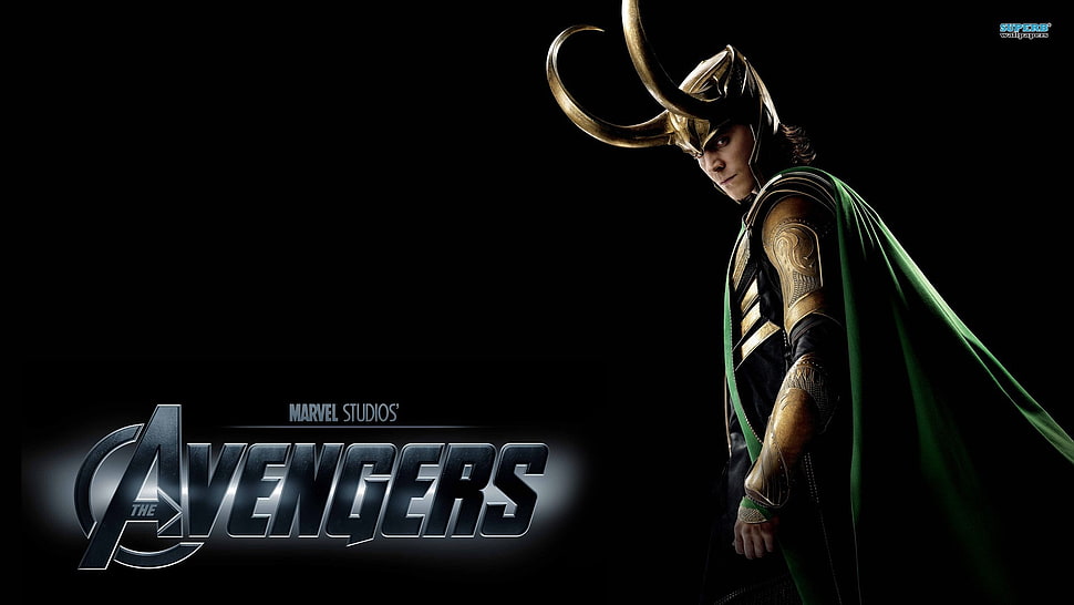 Marvel Studios The Avengers Loki digital wallpaper, The Avengers, Loki, Tom Hiddleston HD wallpaper