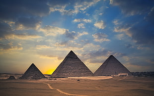 The Great Pyramid,Egypt, Egypt, Pyramids of Giza, Tourism, sand HD wallpaper