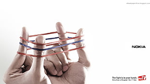 person's hand, artwork, commercial, nokia HD wallpaper