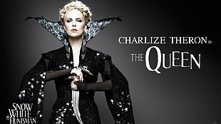 Snow White Charlize Theron the Queen, Snow White and the Huntsman, movies, Charlize Theron