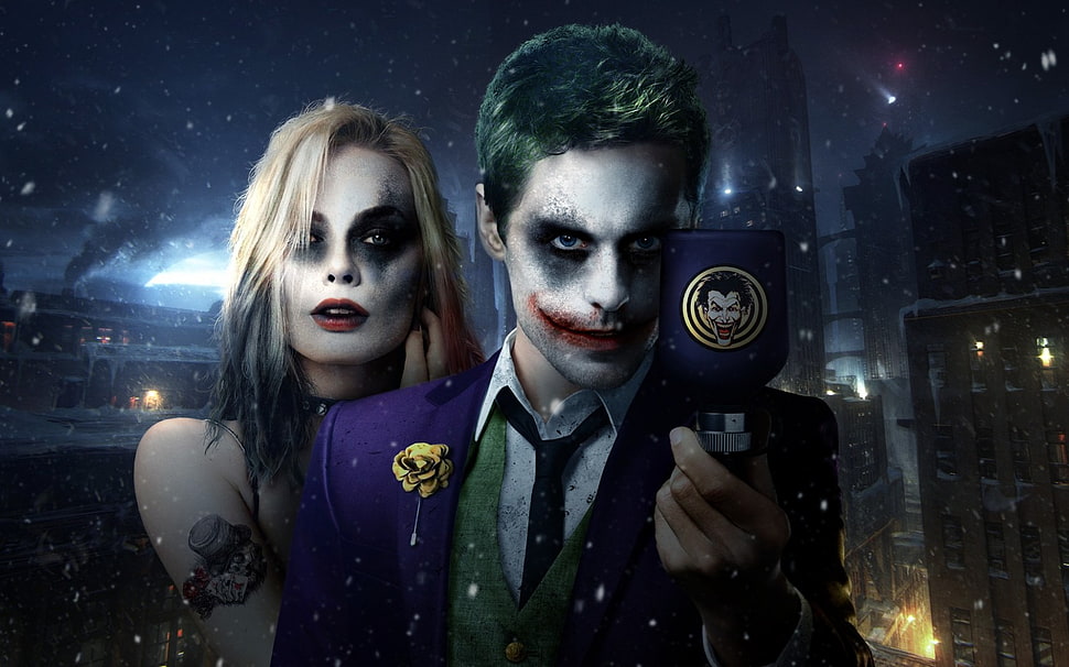 Joker and Harley Quinn from DC HD wallpaper