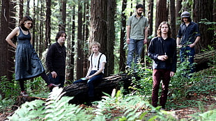 group of people on forest during daytime