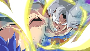 Son Goku poster, Son Goku, Dragon Ball Super, Mastered ultra instinct, Ultra Instinct