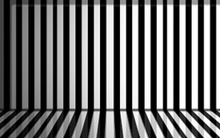 white and black striped mattress, stripes, black, white
