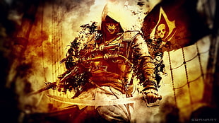Assassin's Creed black flag game HD wallpaper