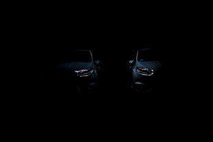 vehicle headlights, Auto, Headlight, Dark background